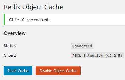 Optimiser le cache NginX et PHP5-FPM - REDIS Cache Plugin